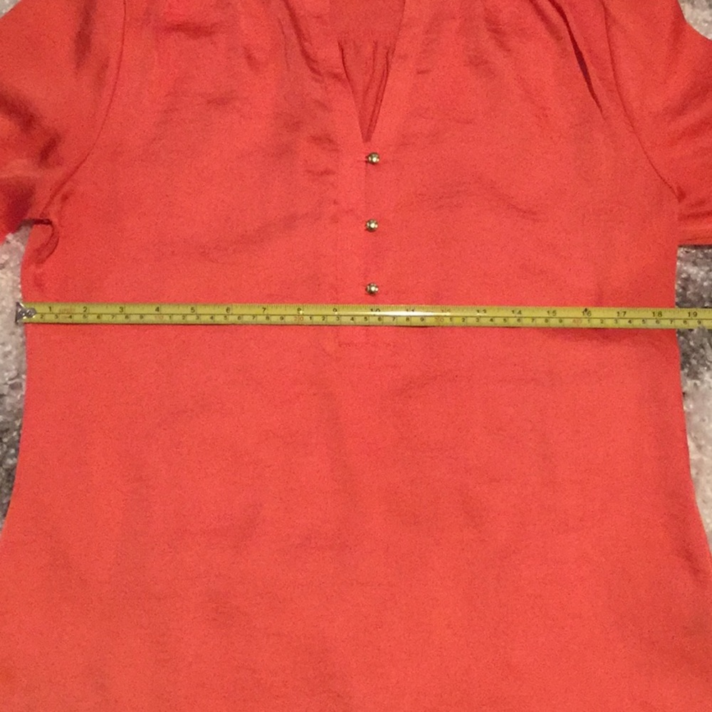 The Limited Orange Blouse - Picture 5 of 7